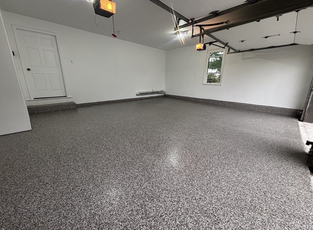 Garage after painting and refresh work by Hutch and Co.